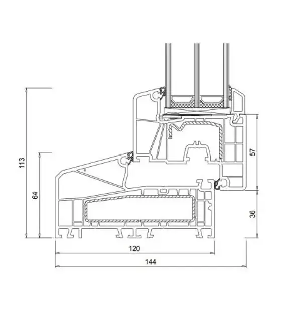 Aluplast IDEAL 7000 NL, uPVC windows, energy-efficient windows, Dutch windows, noise insulation, security windows.